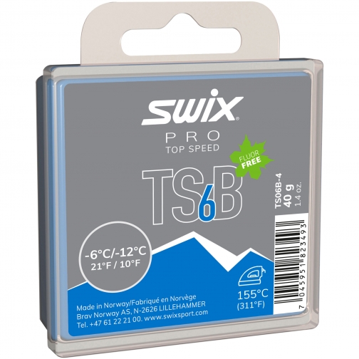 Swix Wachs TS6 Black