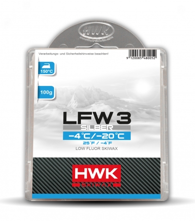 HWK Low Fluor Basiswachs LFW3 Silber