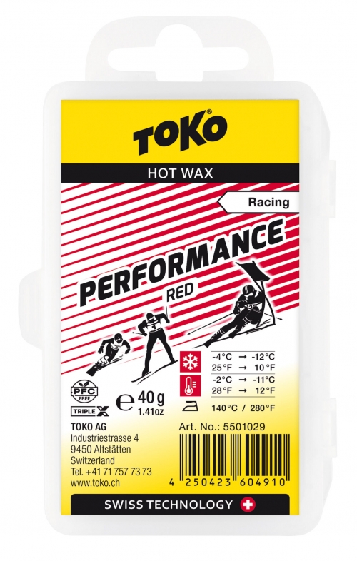 Toko Performance Hot Wax red