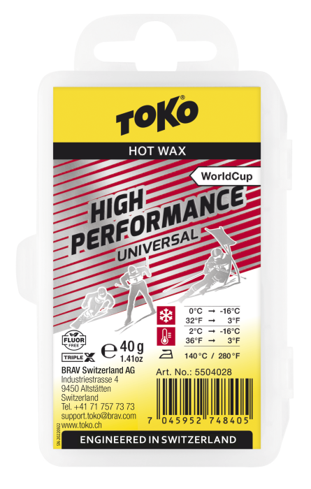 Toko High Performance Hot Wax universal