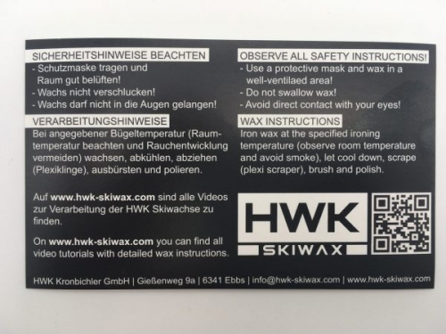 HWK Skiwachs Racing