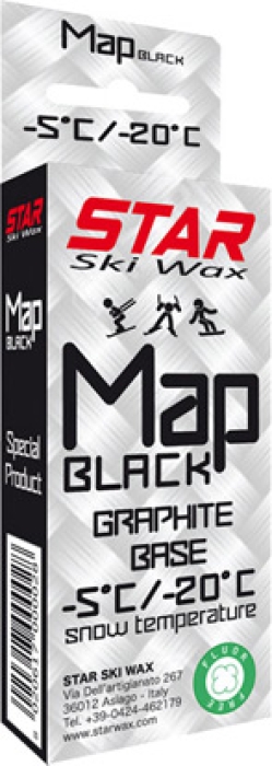 Star Map Black Graphit Wachs Black